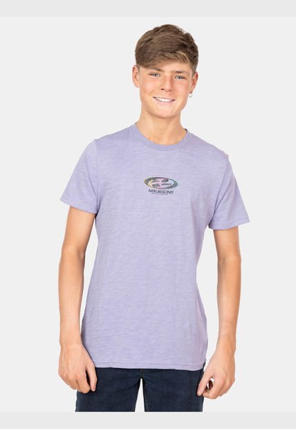 Polera MC California Ocean Morado Infantil Maui And Sons