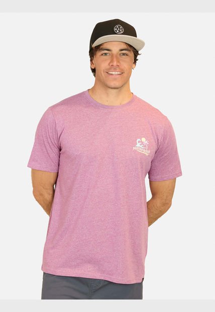 Polera MC Maui Beach Burdeo Hombre Maui And Sons