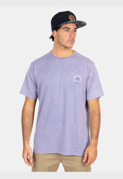 Polera MC Established Tees  Morado Hombre Maui And Sons