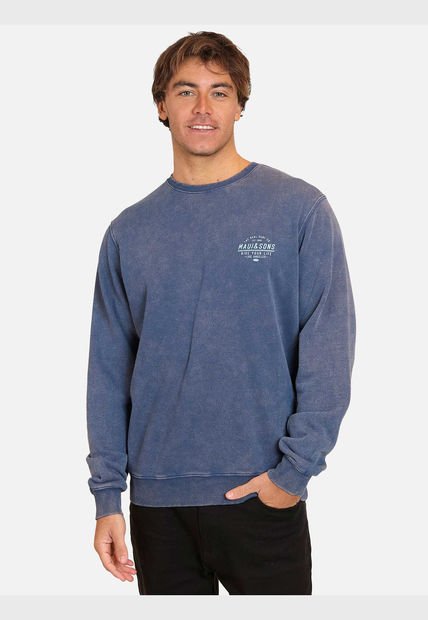 Poleron Cuello Redondo The Real Surf Co. Hoodies  Hombre Maui And Sons