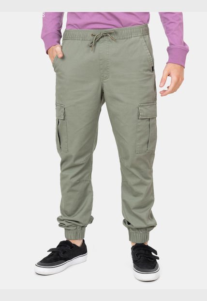 Pantalón Jogger Cargo Extase Verde Infantil Maui And Sons