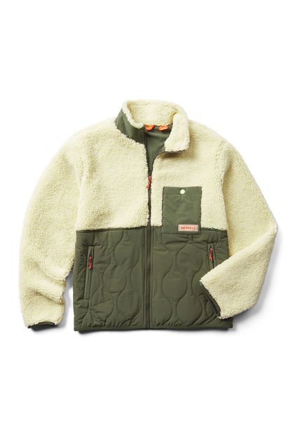 Polar Hombre Sherpa Mixup Jacket Verde Merrell