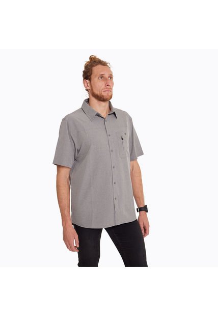 Camisa Hombre Pantano Gris Merrell