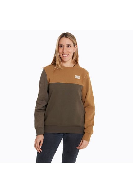 Polerón Mujer Smith Sweatshirt Mostaza Merrell