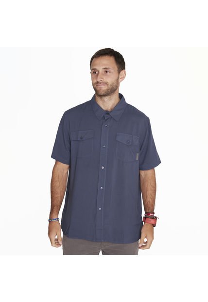 Camisa M/C Shirt Short Sleeve Verde Hombre Merrell