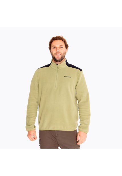 Polar Hombre Terrain 1/4 Zip Verde Musgo Merrell