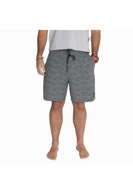 Traje De Baño Boardshort Gris Hombre Merrell