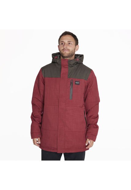 Parka Impermeable Parka Full Zipper Rojo Hombre Merrell