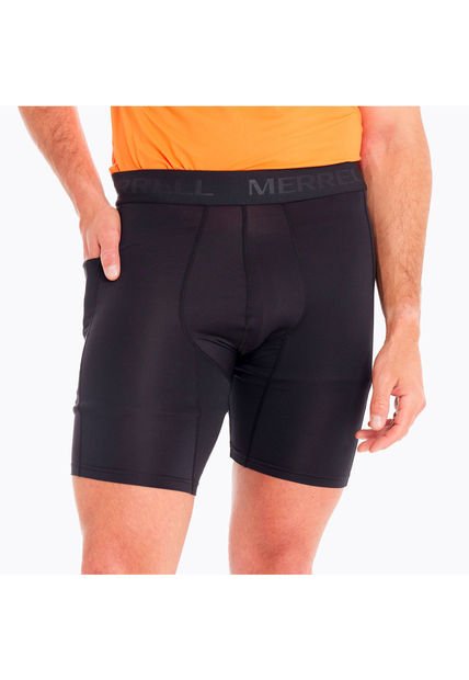 Short Hombre Compresión Biker Ed Skyfire Negro Merrell