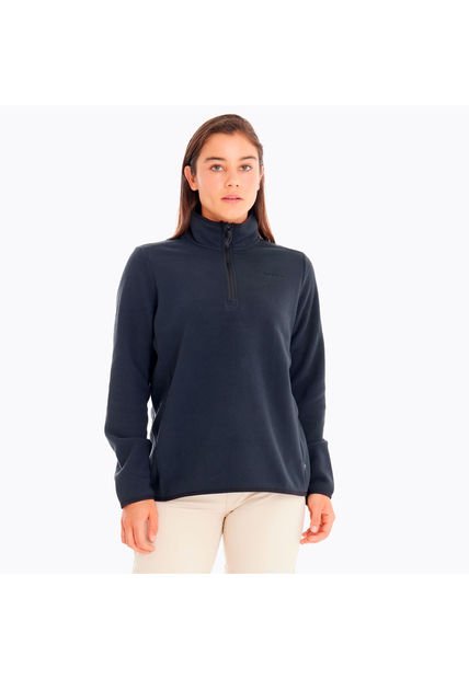 Polar Mujer Terrain 1/4 Zip Negro Merrell