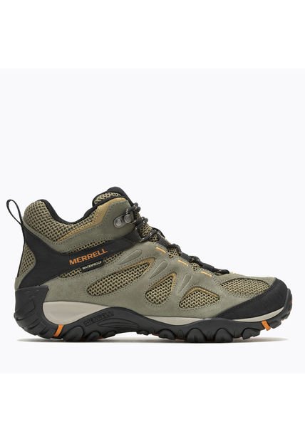 Botín Hombre Yokota 2 Mid Wp Verde Oliva Merrell