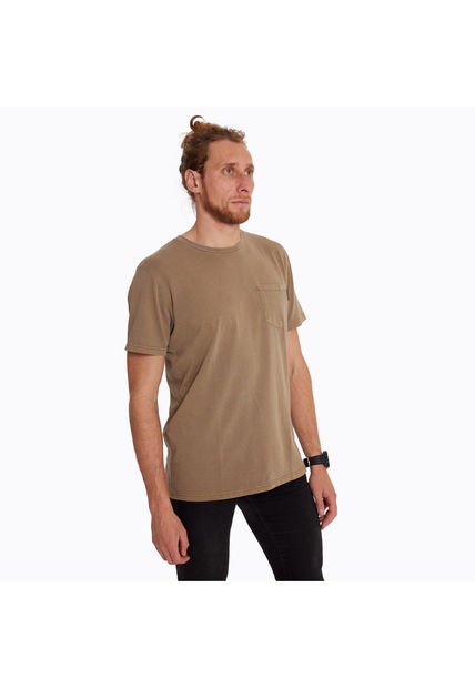 Polera Hombre Colorado Café Merrell