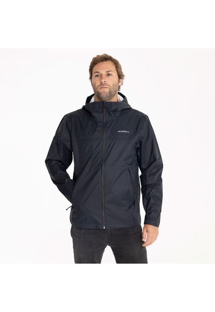 Chaqueta Impermeable Hombre Fallon Rain S Negro Merrell