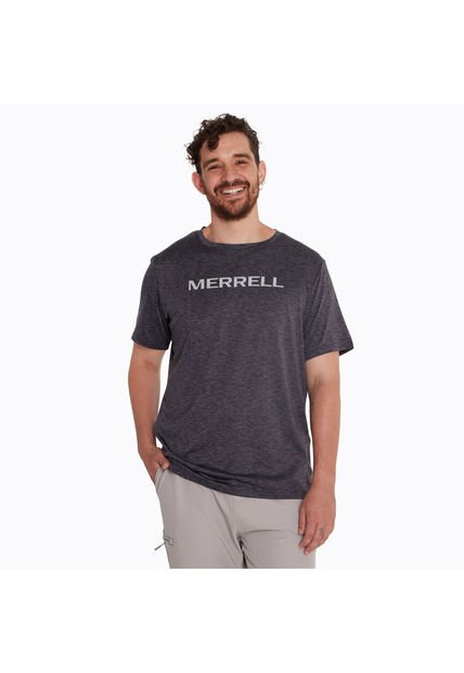 Polera Hombre Whisper Sport Negro Merrell