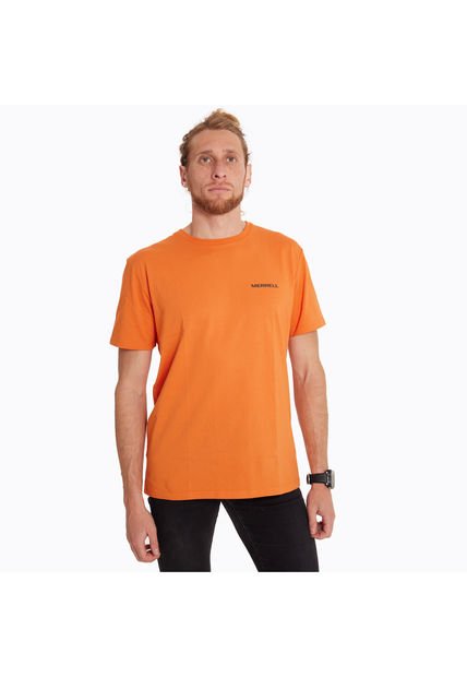 Polera Hombre Indian Naranjo Merrell