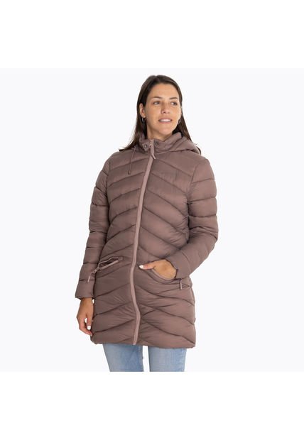 Parka Mujer Padded Long Rosado Merrell