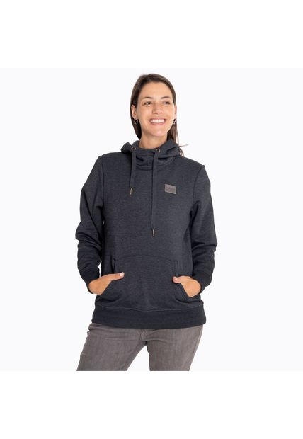 Polerón Mujer Monts Hoodie Negro Merrell