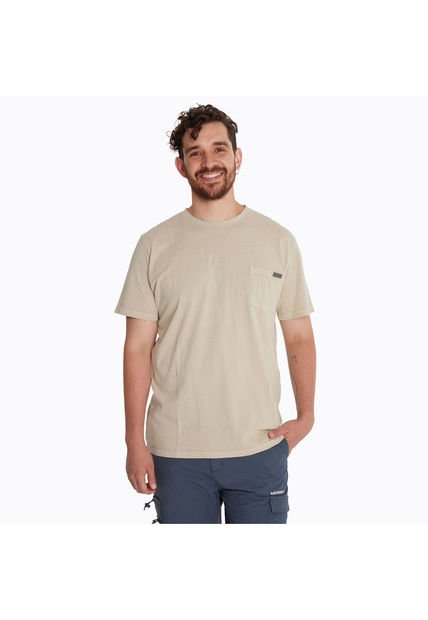 Polera Hombre Pocket 2 Gris Merrell