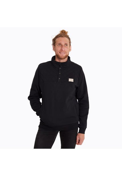 Polerón Hombre Stone Sweatshirt Negro Merrell