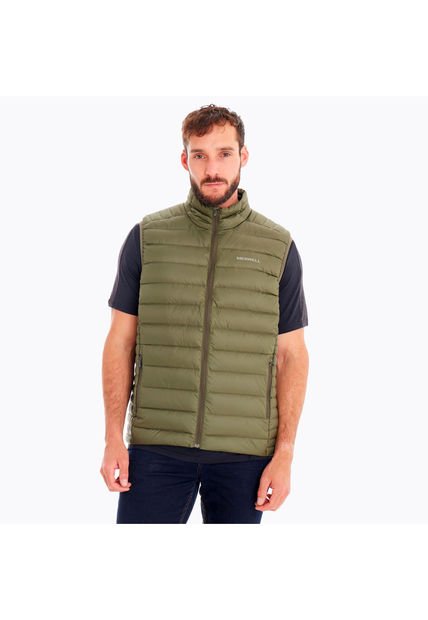 Parka Sin Mangas Vest Hombre Ridgevent Th Oliva Merrell