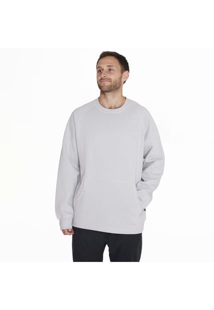 Polerón Sweatshirt Raglan Sl Gris Hombre Merrell