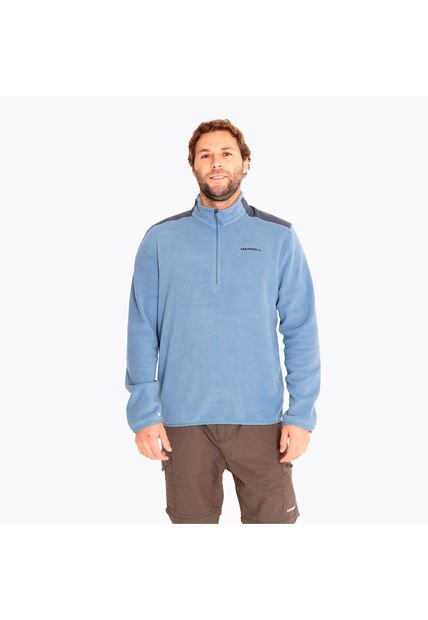 Polar Hombre Terrain 1/4 Zip Celeste Merrell