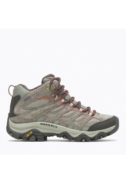 Botín Impermeable Mujer Moab 3 Mid GTX Café Merrell