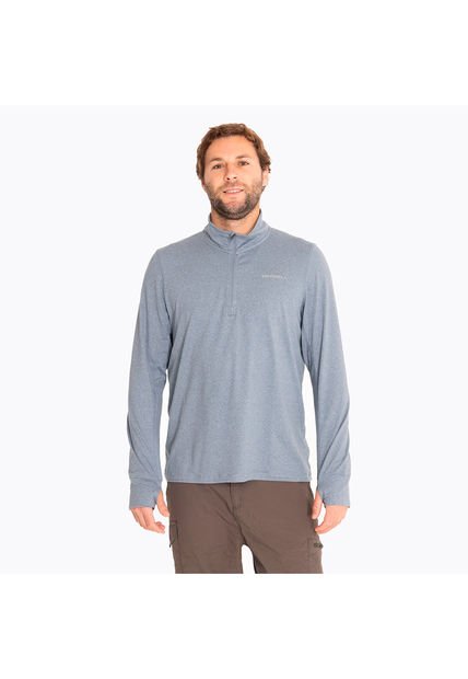 Polerón Hombre Betatherm 1/4 Zip Azul Merrell