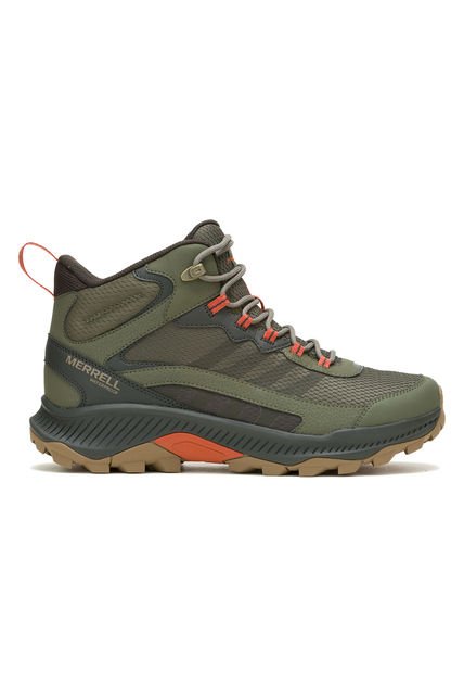 Botín Impermeable Hombre Speed Strike2 WP Oliva Merrell