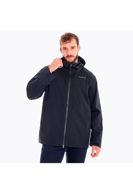 Impermeable Hombre Whisper Rain Shell Negro Merrell