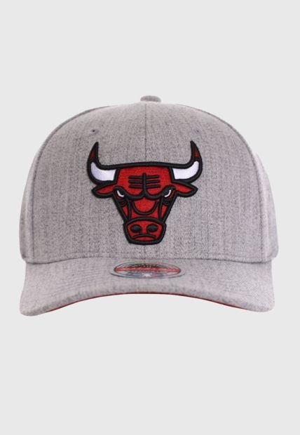 Gorro Chicago Bulls Visera Curva Toro Rojo Gris Melange Mitchell And Ness -  Compra Ahora | Dafiti Chile