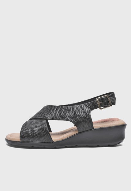 Sandalia Comfort  Negro Modare