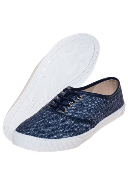 Zapatilla Denim Azul Moleca