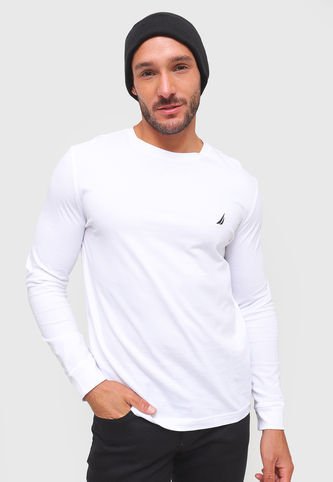 poleras hombre manga larga