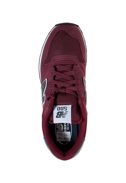 New balance 500 burdeo best sale