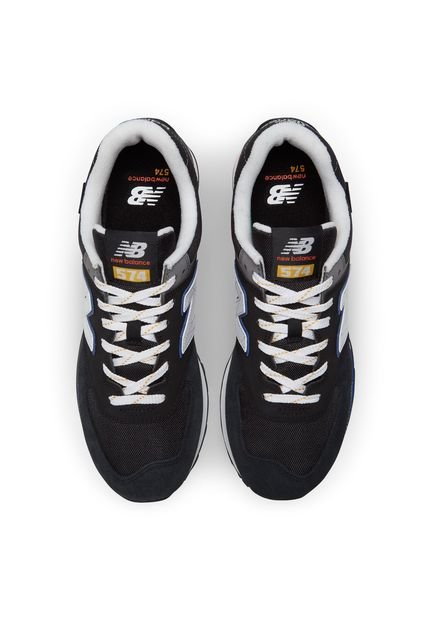 Zapatillas Hombre Lifestyle New Balance 574 Negro Compra Ahora Dafiti Chile