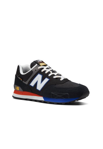 Zapatillas Hombre Lifestyle New Balance 574 Negro Compra Ahora Dafiti Chile