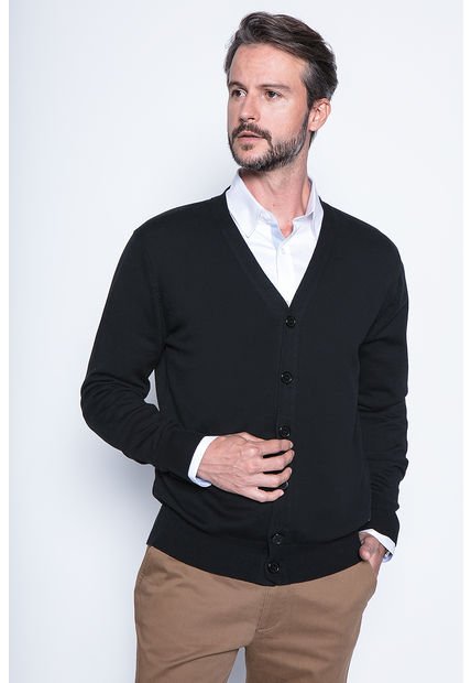 Cardigan Estonia Negro New Man