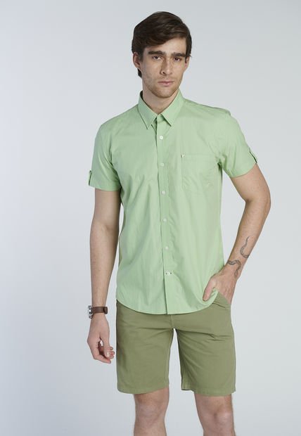 Camisa Aylesbury Verde New Man