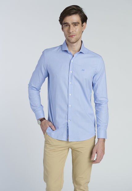 Camisa Praga Celeste New Man