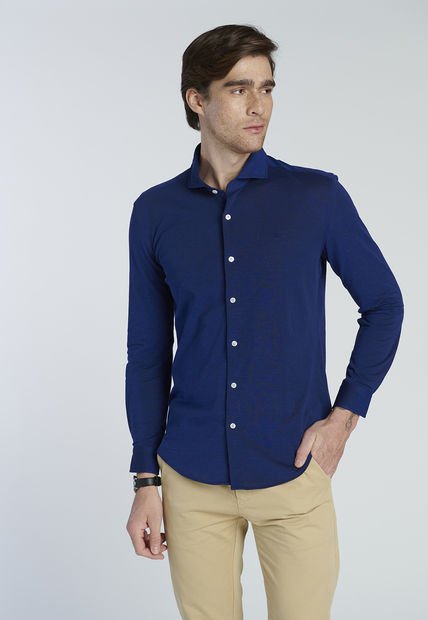 Camisa Manchest Azul New Man