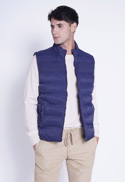 Chaqueta Sin Mangas Raser Azul New Man