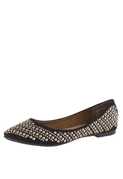 Ballerinas New Walk Lar Negra