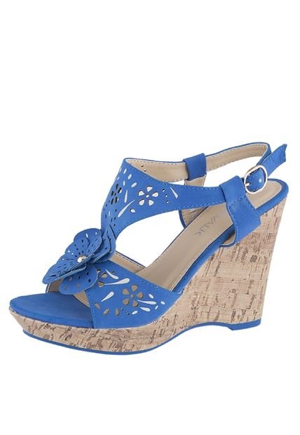 Sandalia New Walk Miri Azul