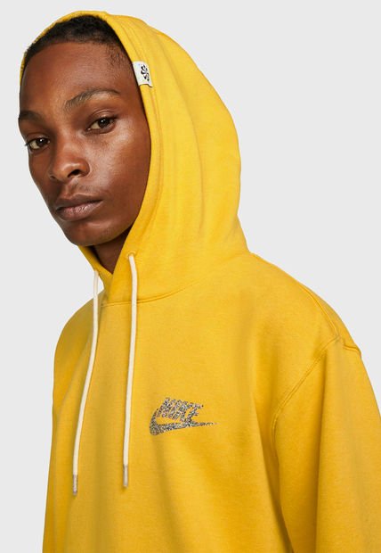 Poleron nike amarillo fashion hombre