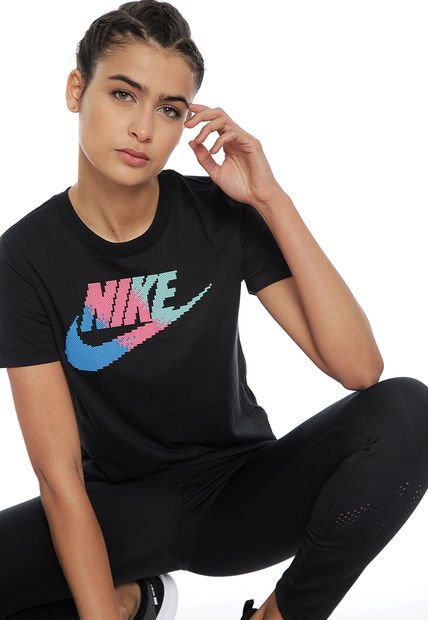 Lógico Depresión Rocío Polera Nike W NSW Tee Future Femme Fill Negro - Calce Regular - Compra  Ahora | Dafiti Chile