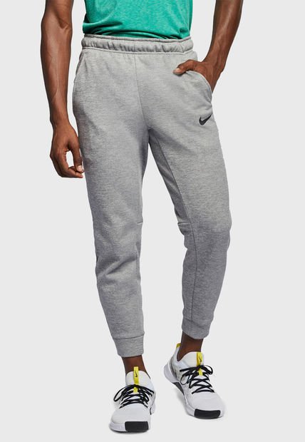 Pantalón De Buzo Nike M Nk Thrma Pant Taper Gris Calce Regular