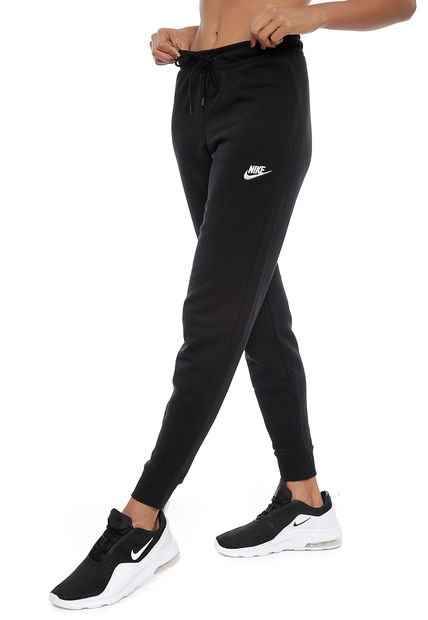 Pantalón de Buzo Nike W NSW Essntl Pant Tight FT Negro - Calce Regular - Compra | Dafiti Chile