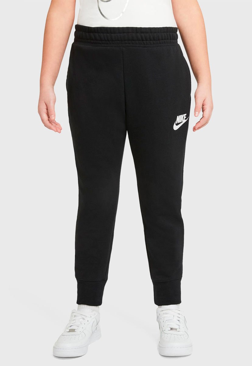 Pantalón De Buzo Nike G Nsw Club Ft Hw Fttd Pant Negro Calce Regular