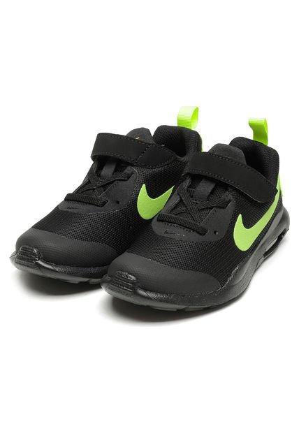 Zapatilla Niños AIR MAX OKETO (PSV) Negro/Verde Nike سوبرا للبيع